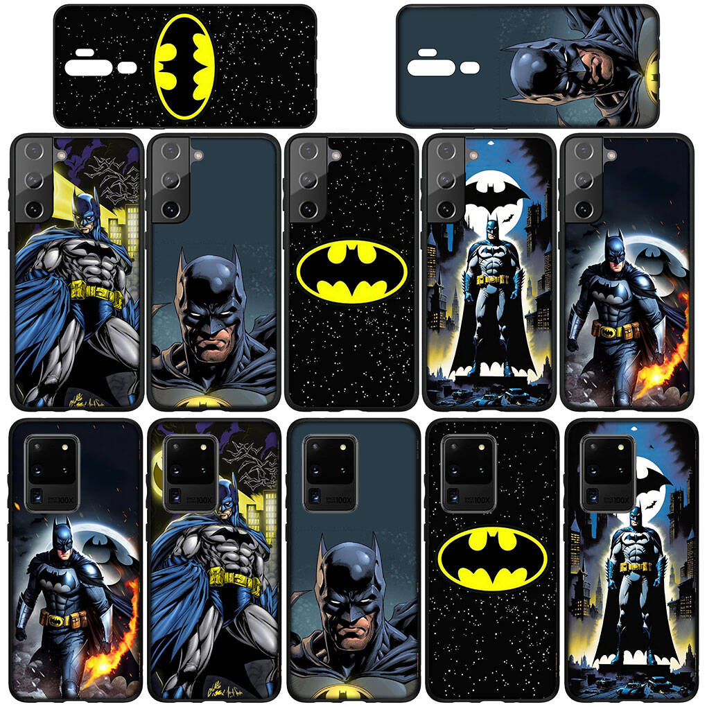 for Samsung Galaxy S25 S24 S23 S22 Ultra FE Plus A37 A57 A56 A55 A06 A16 A15 A36 A26 A35 A05 A25 A54 A34 Phone Case Poster Bruce Wayne Batmans Bat Man