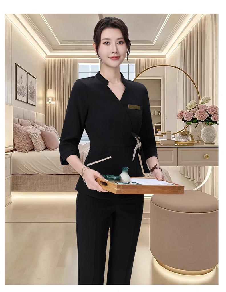 Kosmetička Šaty s polovičním rukávem pro kosmetičky a terapeuty v lázních