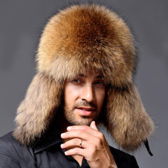 Man Hat Smooth Touch Non-allergenic Breathable Ear Flap Winter Bomber Hat for Daily Life