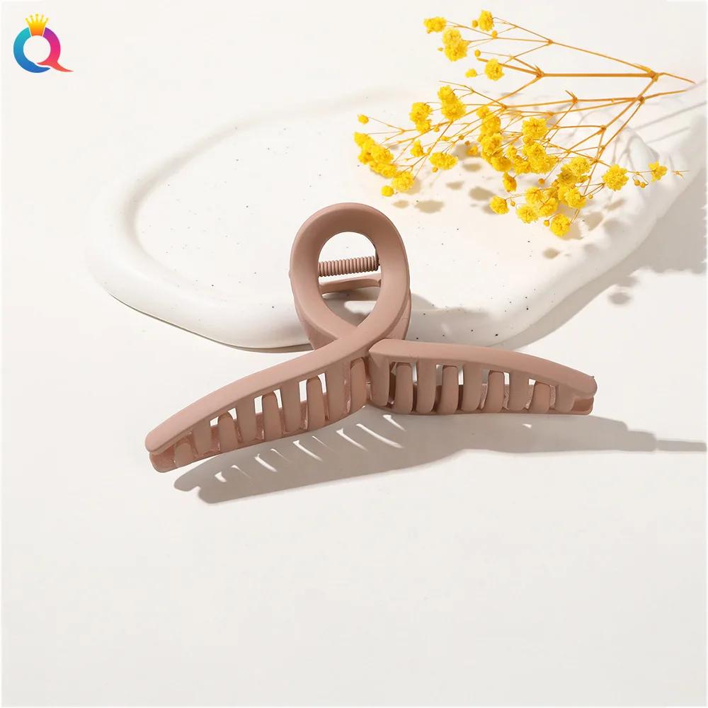 11-13cm Vintage Cross Hair Clip Large Barrette Crab Hair Claws Bath Ponytail Clip for Women Girls Claw Clip Hair Accessories