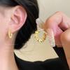 Niche Style Small Pieces of Silver Women's Fancy Best Selling Elegant Stud Earrings