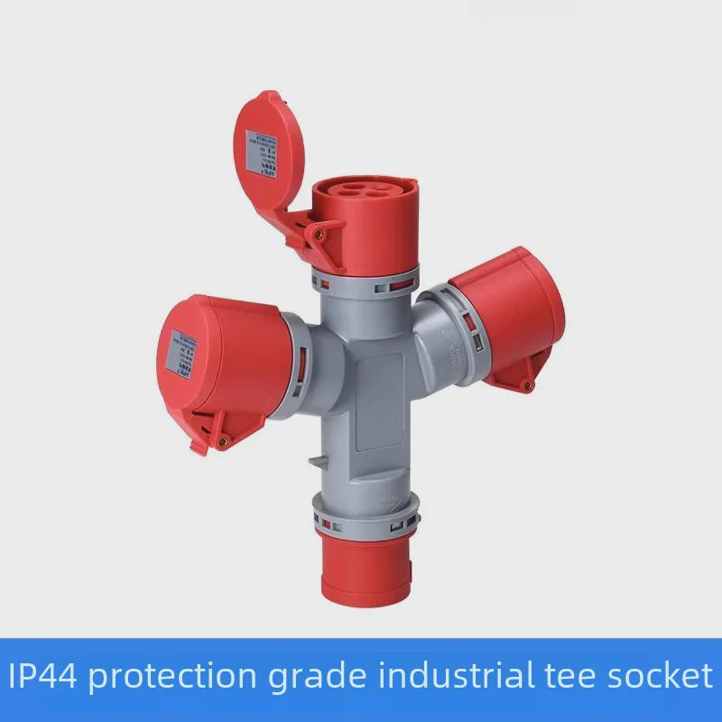 16A/32A Multifunction Waterproof Y-Type Docking Connector Plug & Socket