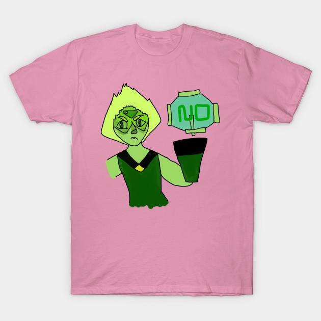 T Shirt Women Peridot Says No Harajuku Print Kawaii Tshirt Summer Short Sleeve Female T-Shirt Top Tee