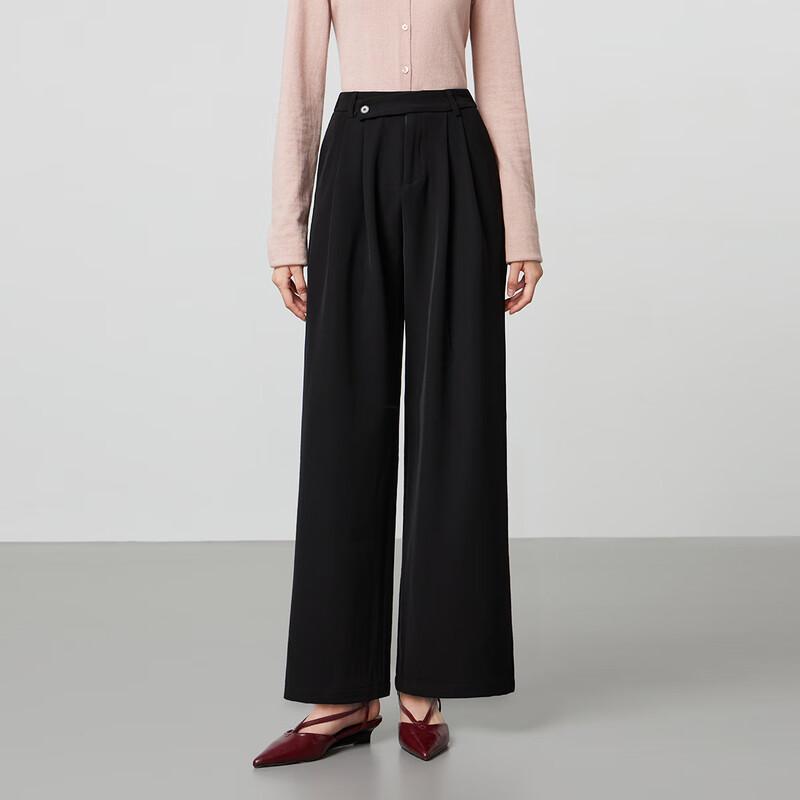 FivePlus Women's Pleated Straight Leg Trousers