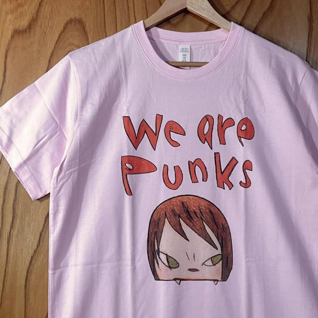 Yoshitomo Nara  We are Punks  Short Sleeve 100% Cotton T-shirt Mens Tees Top XL