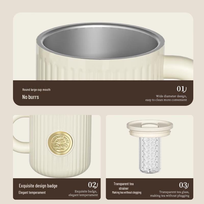 Gemige Coca-Cola Co-branded Badge Insulated Mug