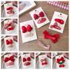 Hanfu Headdress New Year Barrettes Hair Accessories Red Bow Hair Clip  Makeup