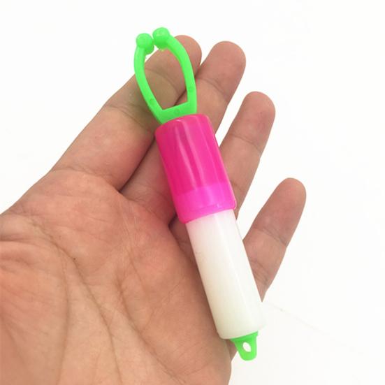 Lamp Stick Sinker Waterproof Compact Size Ultralight Smooth Edge High Durability Night Fishing Glow Stick Container Float Fishing Accessories