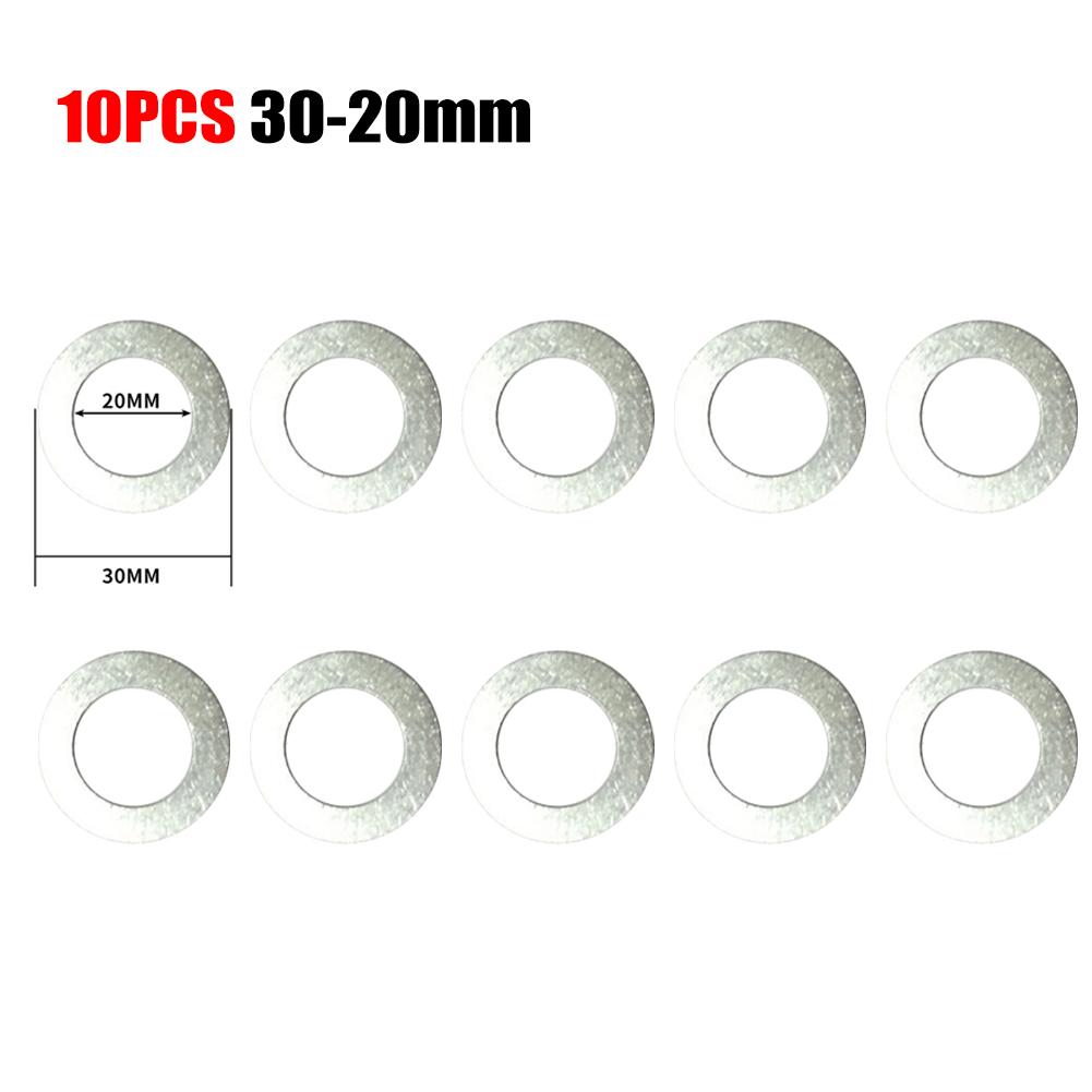 Circular For Saw Blade Reduction Ring Conversion Ring Multisize Options Suitable for Circular For Saw Blades 10Pcs Pack