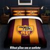 AS Roma Design Postel Povlečení 1 Povlak na přikrývku + 2 Povlaky na polštář Měkké Prodyšné Domácí Lůžkoviny