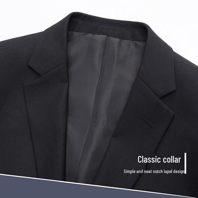 ROMON Men's Slim Fit Business & Wedding Suit Set