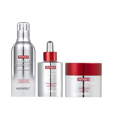 Peptide 9 Volume Radiance Full Skincare Set Essence 100ml + Ampoule 100ml + Cream 50g Anti-Aging Firming Set