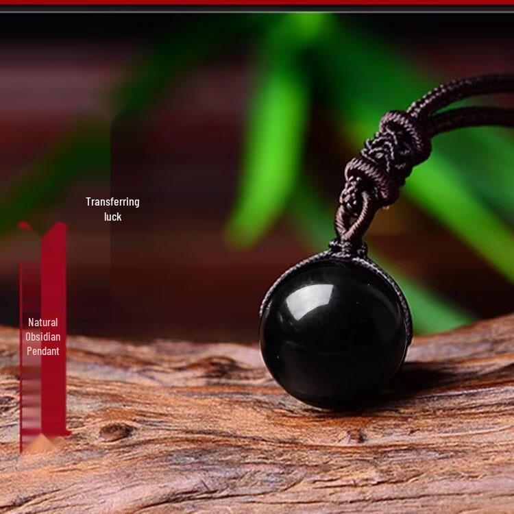 

Натуральний Райдужний Обсидіан Золотий Круглий Кулон-Підвіска для Жінок