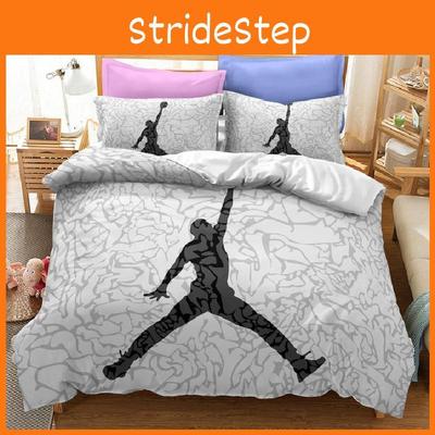 Michael Serie Ropa de Cama de Baloncesto Funda Nórdica Funda de Almohada Juego de Dormitorio