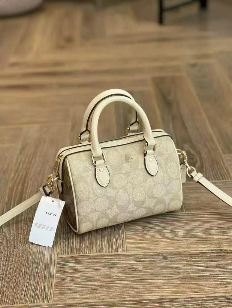 KOUJIA Eberesche Mini Jacquard Schulter-Umhängetasche für Damen