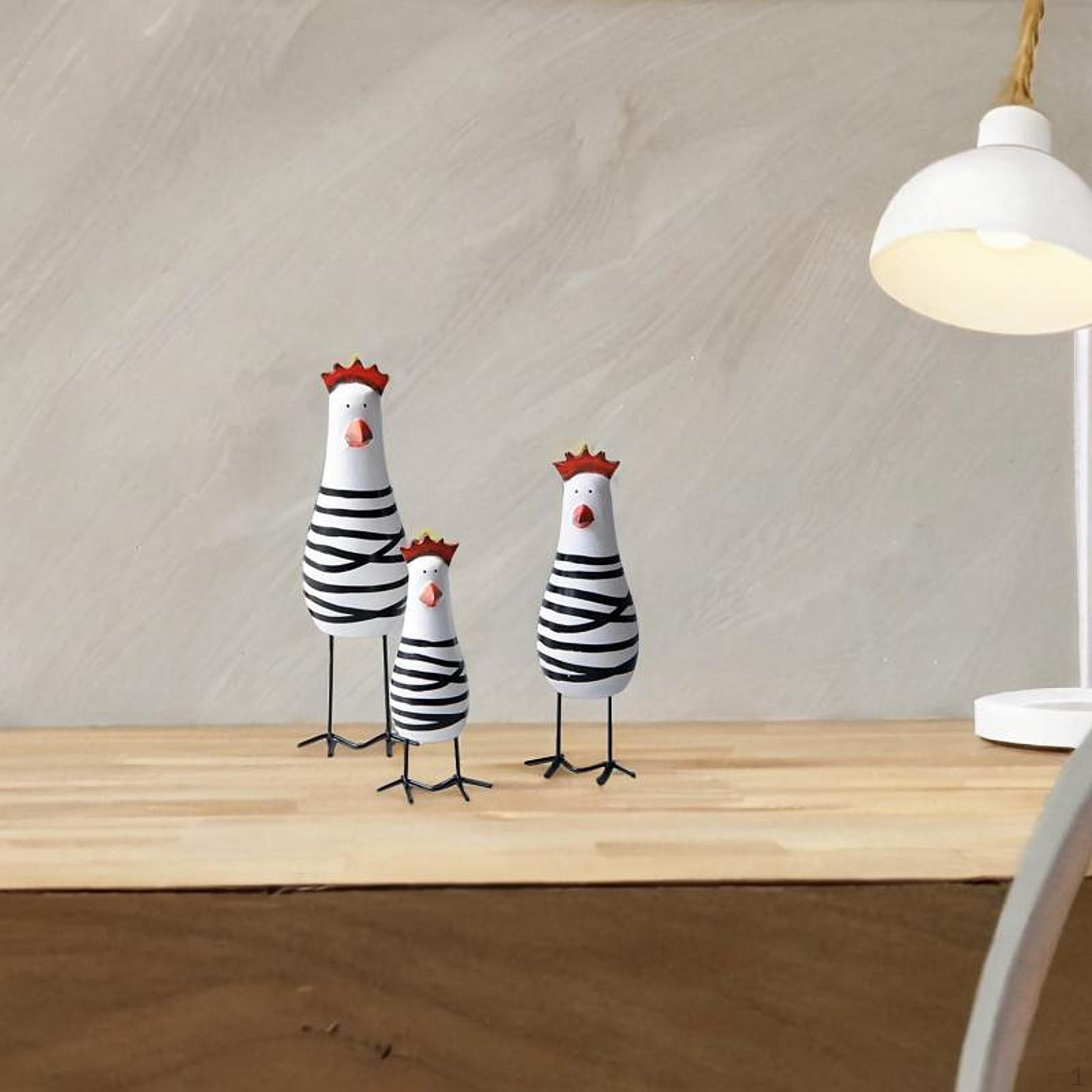 

3x Decor Figurines Set for Dorm Thanksgiving Living Room