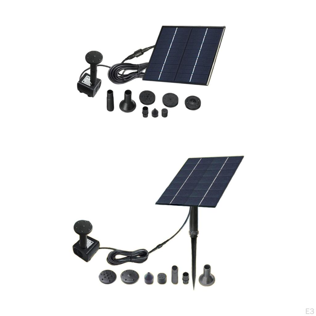 Landscape Fountain 1.4W Solar Pond Pump for Bird Bath