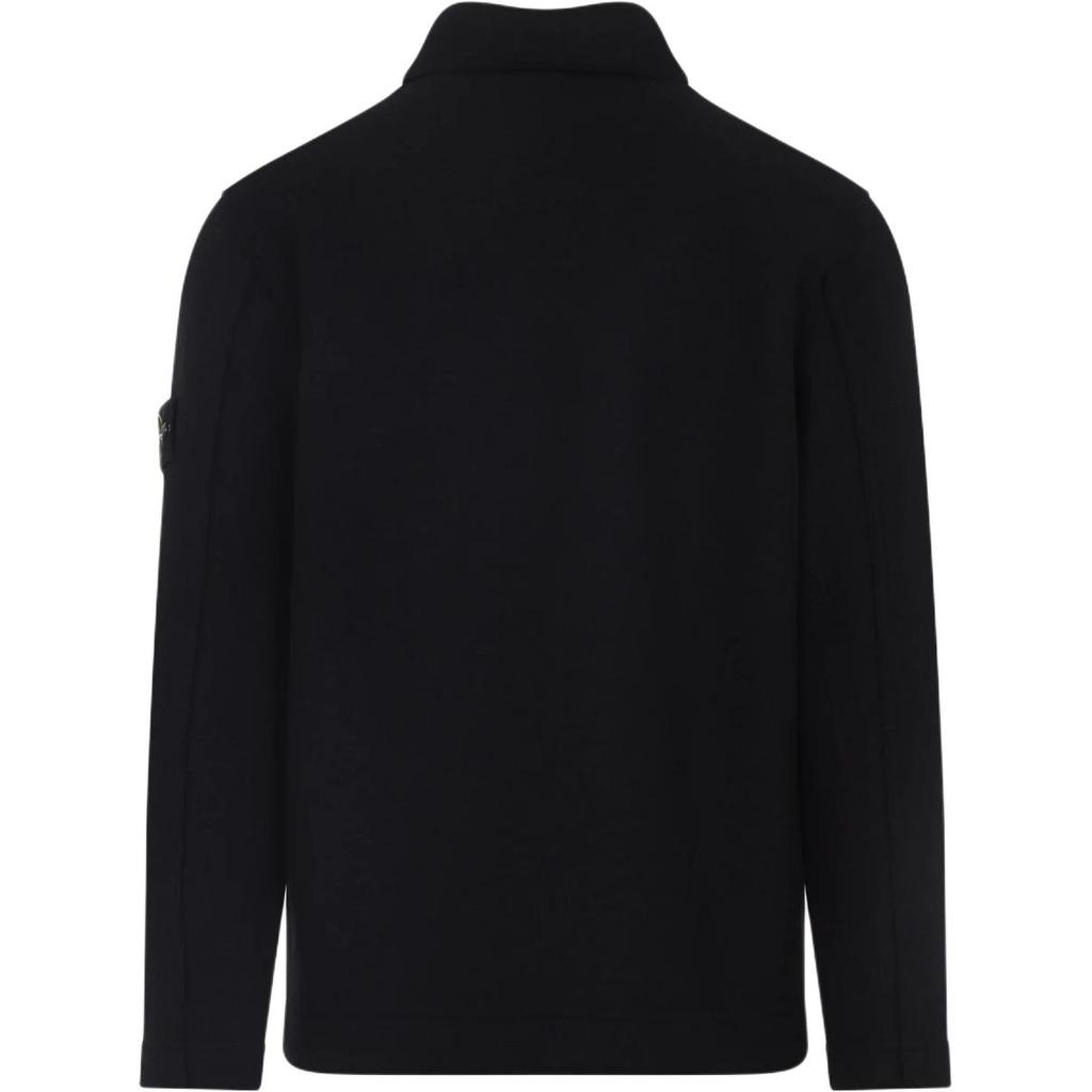 Stone Island patch-pocket wool shirt K2S155100058S0IN1-V0029