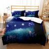 Moon Night Tree Duvet Cover Set Beautiful Landscape Pattern Polyester Comforter Cover with Pillowcase for Men Women Bedding Set