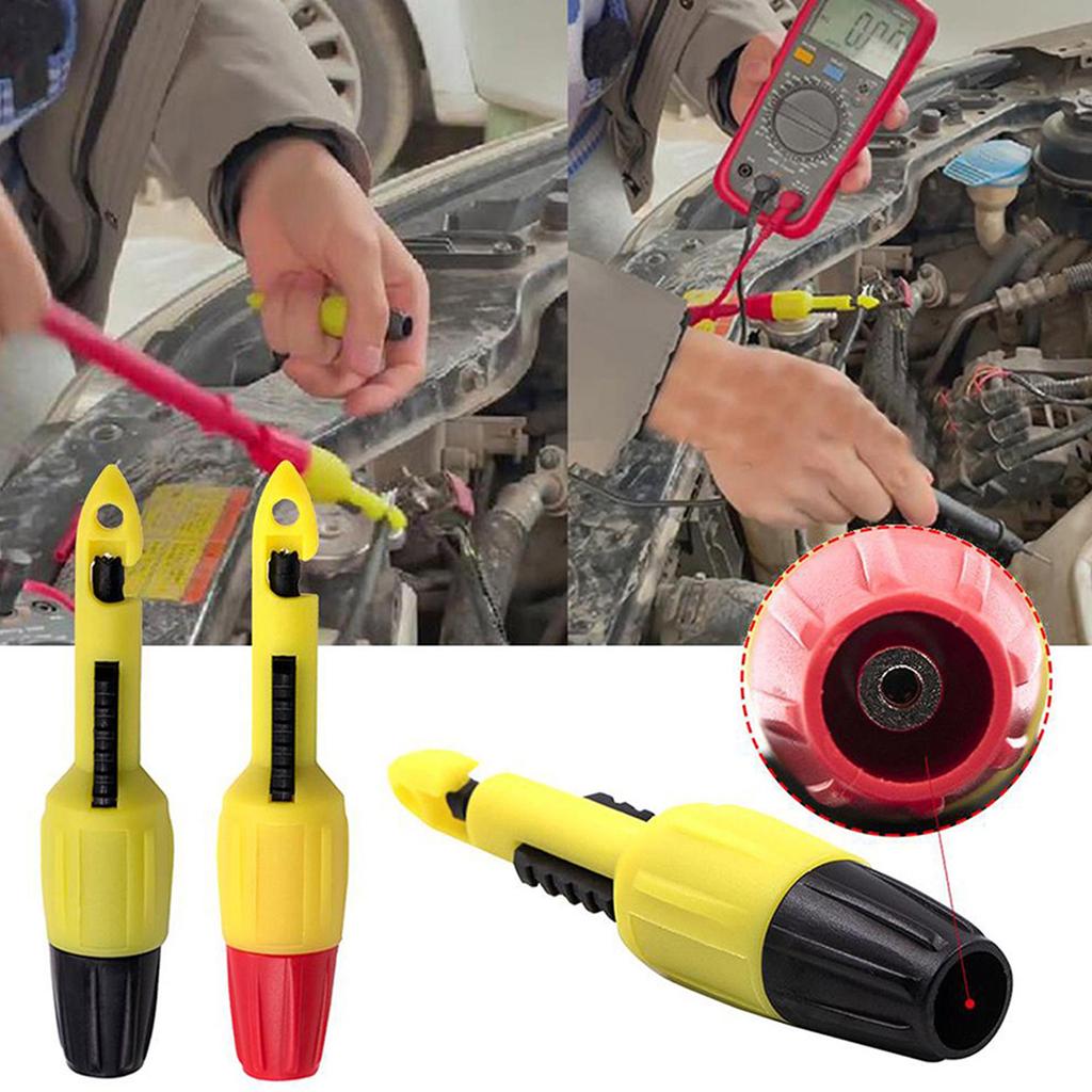Pocket Wire Piercing Probe Insulation Piercing Clip Tool for Multimeter Voltage Voltmeter Thermometer Testing Durable