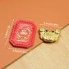 Fengshui Lucky Crab Wallet Charm Money-Biting Crab Ornaments Decor With "Daily Wealth" For Longevity Financial Stability