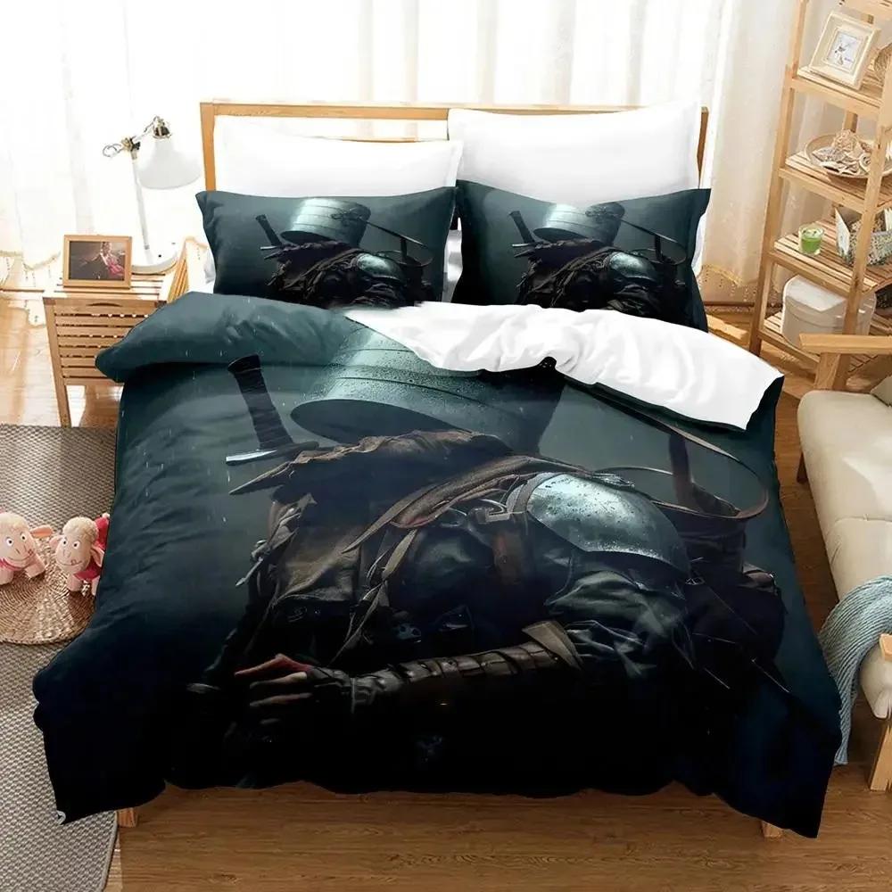 

Game Rivalia Dungeon Raiders Comfortable Duvet Quilt Cover Pillowcase Bedding Set Children Bedroom Decoration Home Textile 70x133cm 2pcs