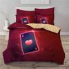 3D Cartoon Ben10 Duvet Cover with Pillow Cover Bedding Set  Single Double Twin Full Queen King Size Bed Set for Bedroom Decor