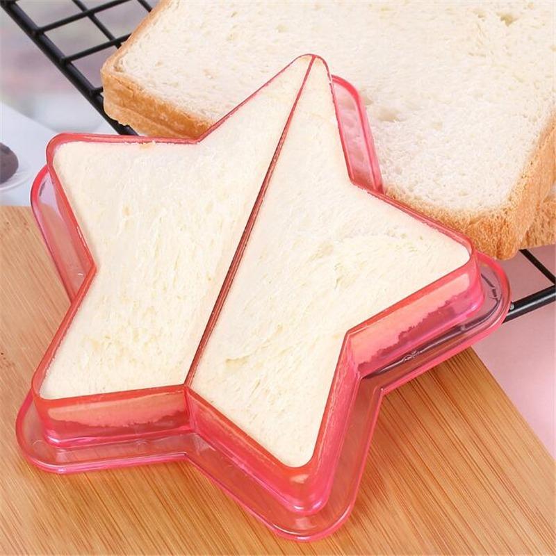 Cute DIY Sandwich Cookie Cutters Creative DIY Funny Shaped Bread Maker Cutting Tools for Kids Boys Girls
