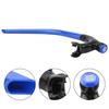 Silicone Swimming Front Breathing Tube Training Professional Adults Snorkel Diving Tube(Blue)