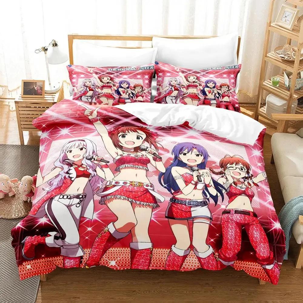 3D Anime Chieri Ogata Bedding Set Duvet Cover Bed Set Quilt Cover Pillowcase Comforter King Queen Size Boys Adult Bedding Set