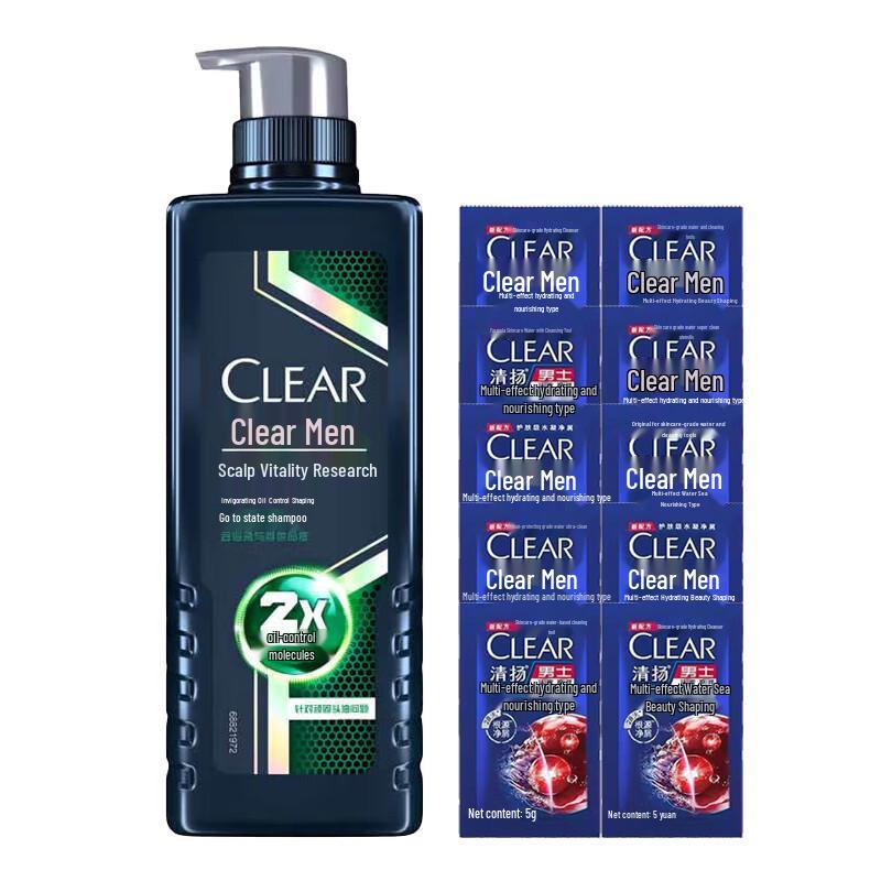 

Clear Men Anti-Dandruff Oil Control Shampoo