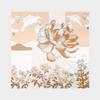 Aisiyalan Vivian Floral Blossom Silk Scarf