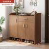 Multi Layer Simple Wooden Shoe Rack Vertical Storage Organizer Cabinet Hallway Shoe Rack Minimalist  Furniture