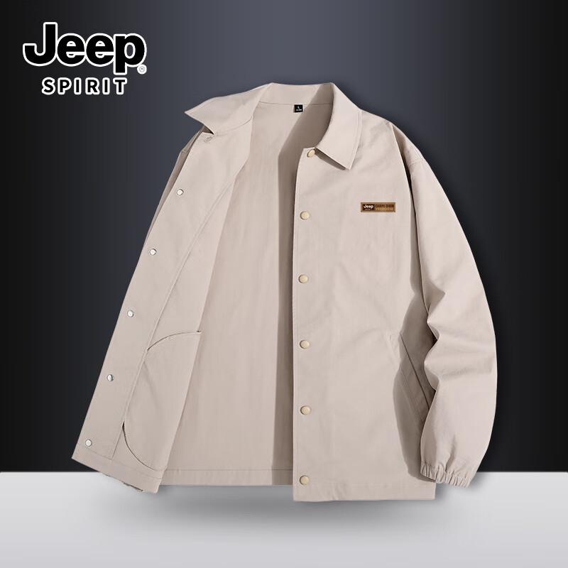 

JEEP SPIRIT Men s Fall Retro Coach Jacket 2XL