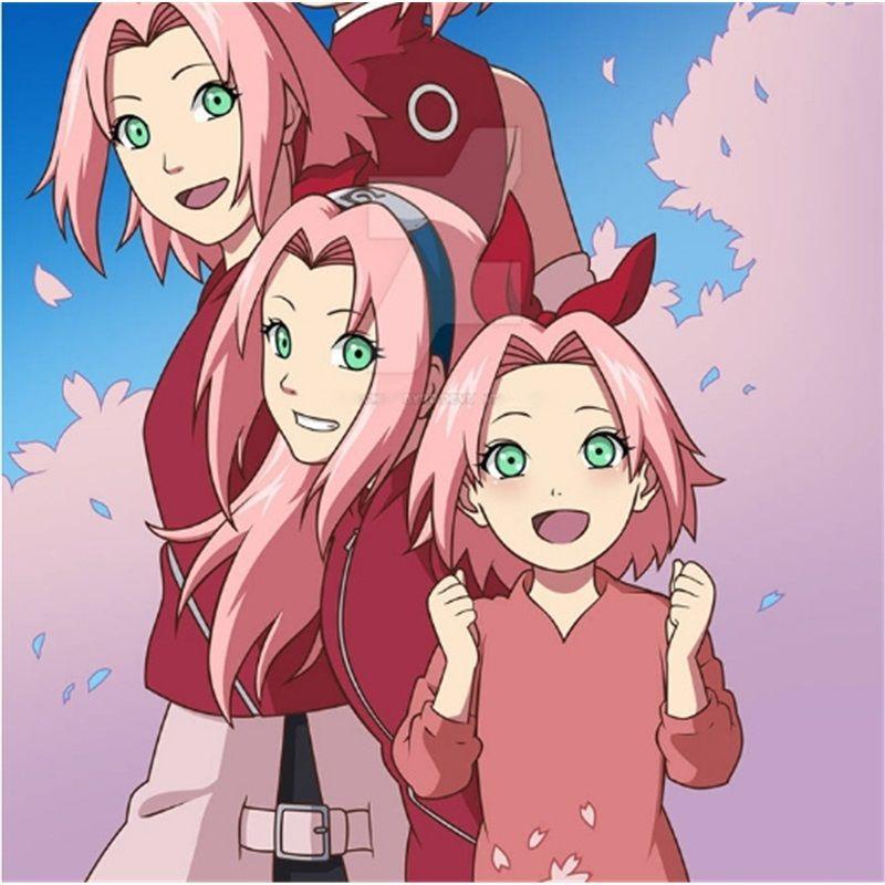 Game Haruno Sakura Cosplay Shippuden Anime Costume Wig Women Girls Skirt Unisex Ninja Cartoon Halloween Carnival Costume