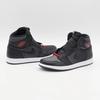 555088-060 Nike Air Jordan 1 Retro High OG Black Gym Red Satin Metallic (Men's)