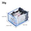 AC 220V DC 12V 24V 10A 8PIN Coil Power Relay Electronic Mini Electromagnetic Relay Module DPDT LY2NJ Socket Base