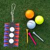 Belt Golfs Tees Storage Clip Golfs Gifts Men Women Golfing Tees Container Plastics Golfs Tees Holder Carriers for Bags