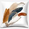 Warm Color Block Series Throw Pillow Gift Home Office Decoration Throw Pillow Bedroom Sofa Car Cushion Cover