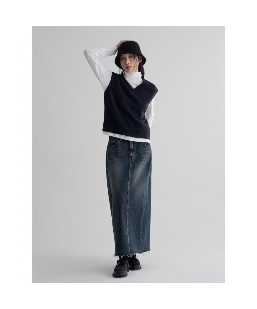 8seconds Soft Touch V-Neck Vest Navy