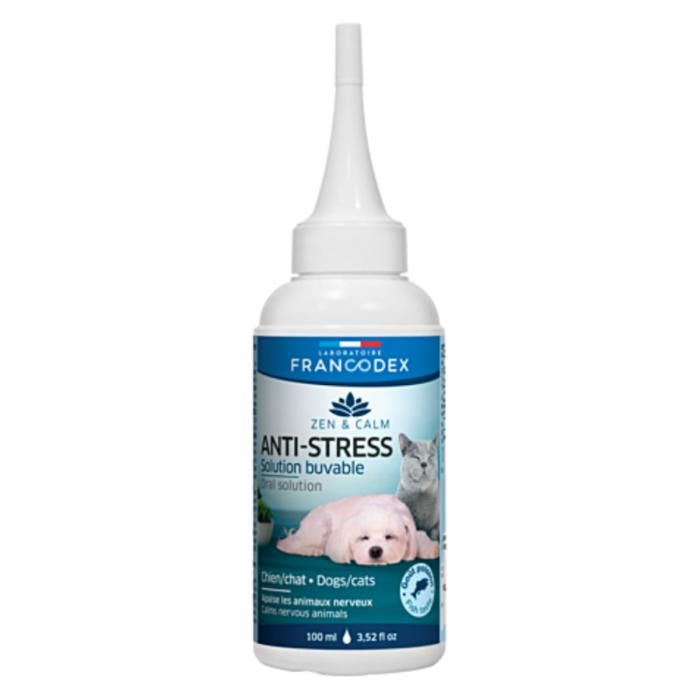 FRANCODEX Anti-Stress Drinkable Solution For Dogs and Cats 100ml