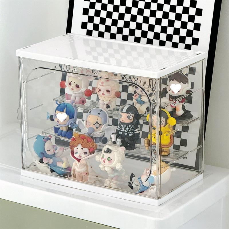 Transparent Acrylic Display Case for Action Figures and Dolls