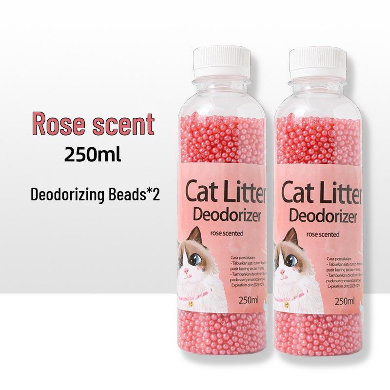 Cat Litter Deodorizing Beads - Odor Remover and Litter Box Companion