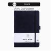 High Quality Custom A5/A6/A7 Notebook New Arrival  Office Journal PU Leather Hardcover with Elastic Band Pocket Diary