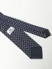 [BEAMS HART] Jacquard Necktie, Men's, NAVYSAX, ONE SIZE