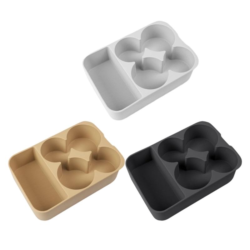 Universal Against Slip Silicone Cup Holders Pad Beverage Grids Organizers Automotive Interior Accessory for BYD Super