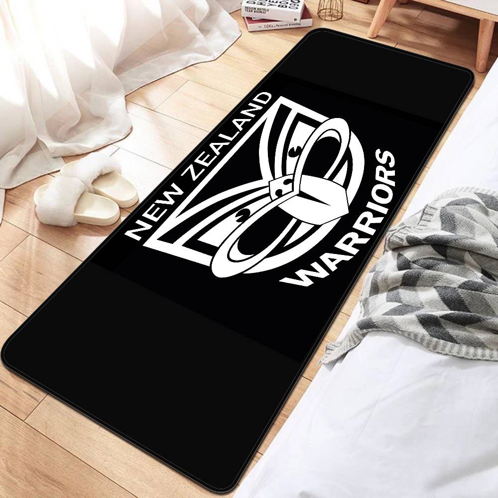New Zealand Auckland Warriors Entrance Door Mat Washable Non-Slip Living Room Sofa Chairs Area Mat Kitchen Welcome Doormat