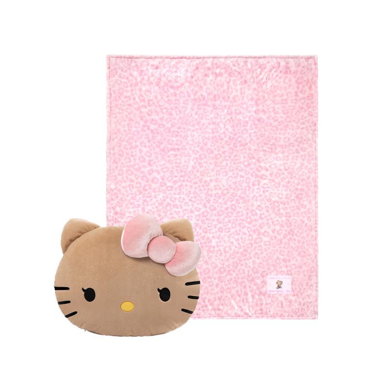 честно говоря Sanrio Hello Kitty 2-в-1 Фланелевая Подушка и Одеяло