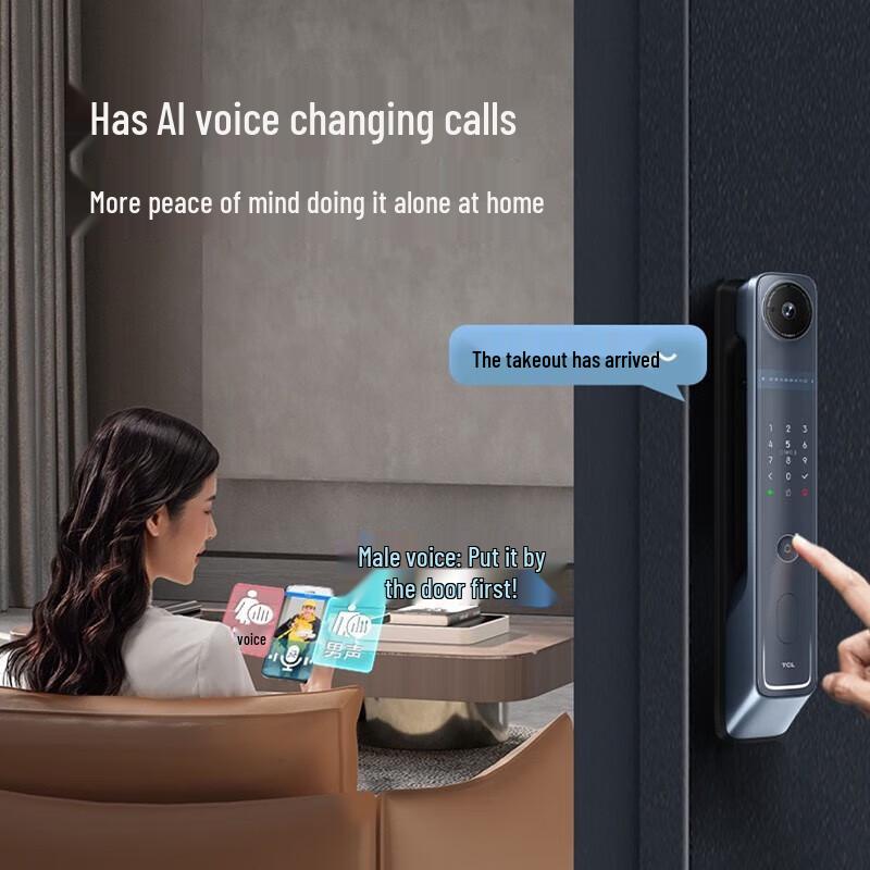 TCL C10R Smart Video Finger Vein Door Lock