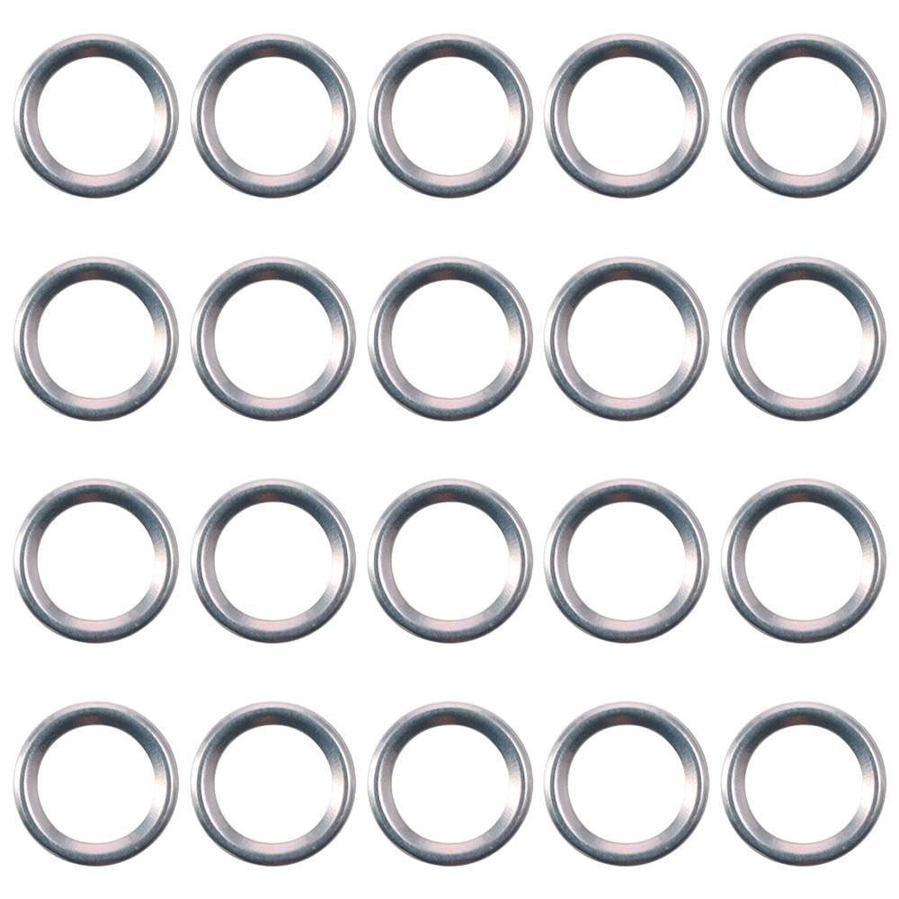 20 Pieces Transmission Drain Plug Gasket 35178-30010 Silver Plug Gasket